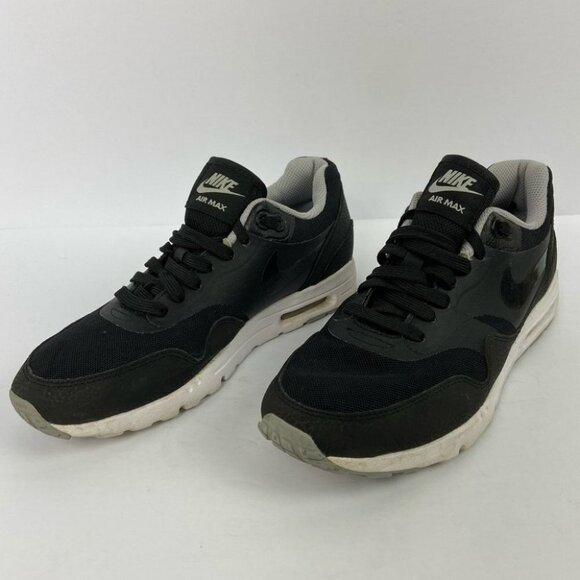 NIKE Air Max 1 Ultra Essentials Runnings Shoes Size 7.5 Black Fitness Cushioned - Picture 3 of 10